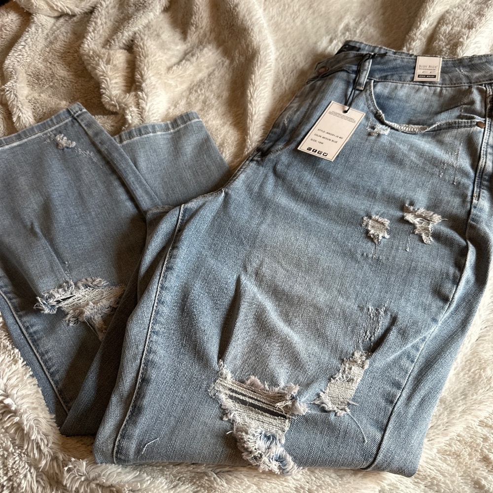 Judy Blue high wasted boyfriend jeans